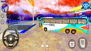 DRAVING IN BUS SIMU VIDEO | SB4G V95 | MONKEYGAMEPLAY