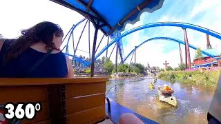 Merlin's Quest (Toverland) - VR ONRIDE - 360&deg; slow boat ride POV
