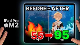 How to get more FPS in Genshin Impact Max Graphics on Apple iPad Pro M2 2022 &ndash; iPad Throttle Fix