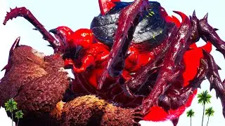 NEW Spider Boss That HUNTS KONG! We Made A NUKE! (ep37) - ARK X  Modded Gameplay