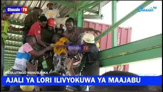 BREAKING NEWS ..AJALI MBAYA ANGALIA MWANZO HADI MWISHO NAMNA UOKOAJI ULIVYOKUWA....