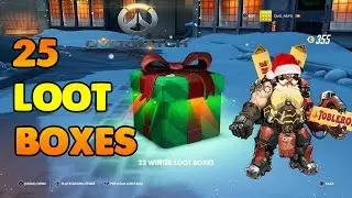 OVERWATCH Christmas Loot Box Opening !