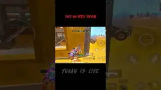 1v3 in BTS WAR 🔥🐦&zwj;🔥| YUVAN is LIVE #bgmi #bgmilive #pubg #1v3 #clutch