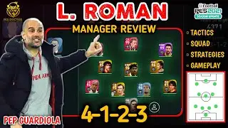 NEW L. ROMAN 4123 MANAGER REVIEW | TOP RATED MANAGER IN PES 2021 MOBILE