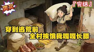 完结《穿到逃荒前，全村挨饿我嘎嘎长膘》穿越到了一本逃荒文中，秋知意差点吓尿，幸好有个随身空间，不但能存东西，还能随时种地…  #逃荒 #种田 #古代言情 #爽文 #穿越 #小说 #空间 #萌宝 #古言