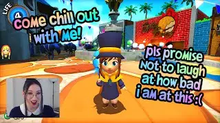 ASMR | Let's play A Hat in Time! 🎩 Relax & hang out with me | Binaural Soft spoken