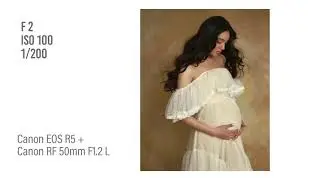 Maternity Photoshoot Natural Light used pop up backdrop and Home Studio, Behind the Scenes