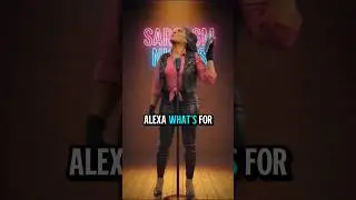 When Alexa Raises Your Kids 😂 | AI Stand-Up with Nessy #shorts  #standupcomedy #aicharacter