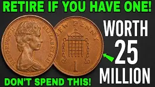 Don&rsquo;t Overlook These Six Rare British One Penny Coins That Could Be Worth millions Dollars!