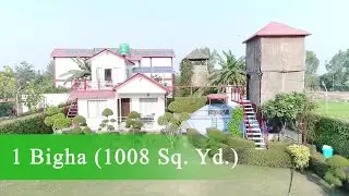 Green Beauty Farm House |☎️8130084691 | Actual site view | Sector-135, Noida | Starting @48 Lakhs*