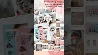 🫧[Charlotte Seoul] Purederm Deep Purifying Black O2 Bubble Mask #มาส์กฟอง #มาส์ก #มาส์กเกาหลี