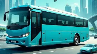 Tata Ultra Electric Bus 2026 &ndash; 32-40 Seater Blue Green Best | Smart Urban EV Bus