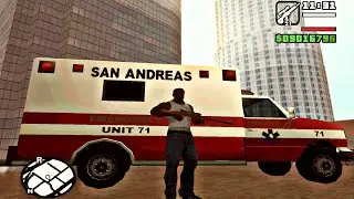 CJ BECOME DOCTOR🤩HELPING PATIENTS - GTA SAN ANDREAS Hospital Scene #viral #gaming #trending #funny