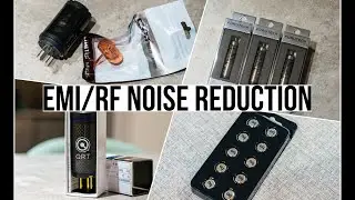 [空氣錄音/雲試聽] 玄學抗噪小物大集合 Furutech NCF Clear Line / Nordost QRT QWAVE / AudioQuest RCA Noise Stopper Caps