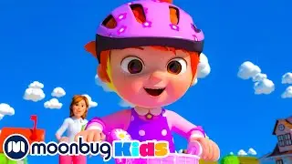 Learn to Ride a Bike Song | @Cocomelon - Nursery Rhymes | 🔤 Moonbug Literacy 🔤