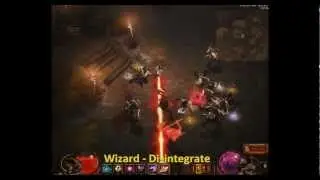 Wizard Skill - Disintegrate