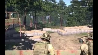 Arma 3 [ALPHA] Noggy And Crold. Defend the Outpost (Part1)