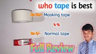 Masking tape Vs Normal tape // full Review //Pawan Panna Art //#art #pencil #drawing #youtube