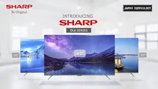 Безрамочный телевизор Sharp серии DL6