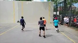 174 Park - Stephan & Tywan vs Chino & Mickey - Doubles - Filmed By Handball United - 5.20.2022