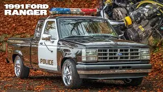 1991 Ford Ranger Police Truck