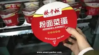 Bol &agrave; nouilles Automatique Big Tasse Chargement manuelle Couvercles de chargement &agrave; la chaleur Machi