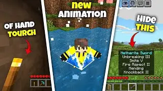 Top 5 BEST Useful Mods/ Texture Packs For MCPE You NEED To Try
