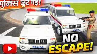 Police Chase Gone Wrong 😱 | Indian Theft Auto #PoliceChase #DrivingGame