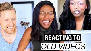 REACTING TO MY OLD YOUTUBE VIDEOS! STARTED FROM THE BOTTOM -  BEYONC, TUTORIALS, & MORE