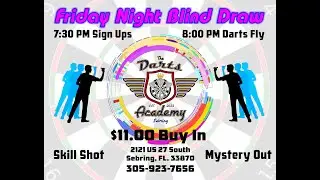 The Darts Academy - Sebring Livestreaming A DPFL Top 16 Division 2 Match Up