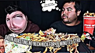 orlin roasting no neck nick for 16 minutes str8 😭💀 #nickocado #orlin #mrbeast #dream