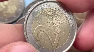 Spain 2 Euro 2002 2003 M Defect coins RARE/2 Euro 27.000.000