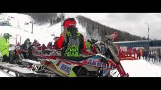 Snowbike cross