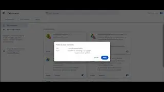 Manifest File is MISSING || Fix Chrome Extension Error