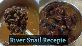 River Snail Cooking Recipe | Mati Dal er logt Samuk | Ghoruwa Ranna