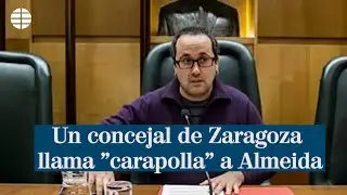 Un concejal de Zaragoza llama 