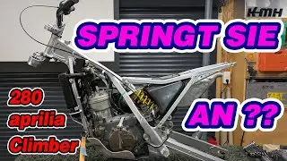 Aprilia Climber 280 - ERSTER STARTVERSUCH - Infos zu Dellorto PHBH 26 Vergaser - Trialsport