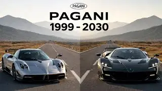 Эволюция гиперкаров Pagani | 1999&ndash;2030 #PaganiEvolution #HypercarEvolution #CarEvolution