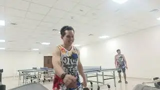 Table Tennis Drill (Kabayan🇵🇭)