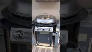 Installing Cuisinart 360&deg; XL Griddle Outdoor Cooking Center, 30&rdquo; Round Flat Top Grill.