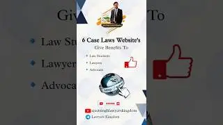 6 Case law website's 🤩#lawstudents #advocate #judge #lawyers #casestudy #case #caselaw #bestwebsites