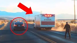 Dallas Cop Faces Down Armed U-Haul Driver with AMAZING Skill