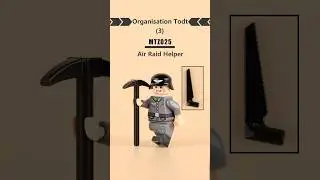 WWII-era German Air Raid Helper Minifigure #legoww2