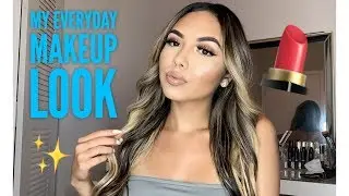 Everyday Makeup look! Cream contouring/ Colour pop !