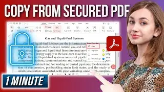 How to Copy and Paste from Secured PDF 2026 | Unlock PDF