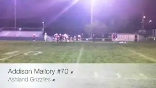 Addison Mallory Ashland, Oregon Grizzlies 6th Grade Pop War