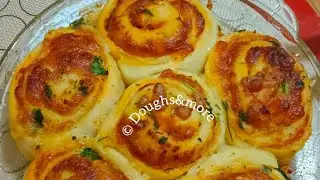 Cheese Pine wheels ( Savory Pinwheel Bread Rolls) #food #bread #diy #easyrecipe #homemadebread