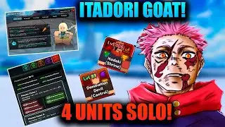 ITADORI SOLO CHRISTMAS EVENT (SEM GODLYS) O MELHOR STARTER, COM UM DPS INSANO NO ANIME LAST STAND!