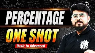 Percentage One Shot | Bank Exam 2026 | Percentage for Bank Exam | Quant by Mayank sir