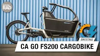 Ca Go FS 200 &ndash; Sicheres E-Lastenrad mit Fahrzeugkabine | Bikestage 2022